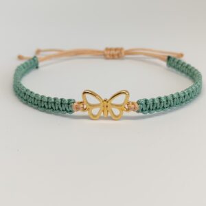 Two-Tone Butterfly - Mint Green