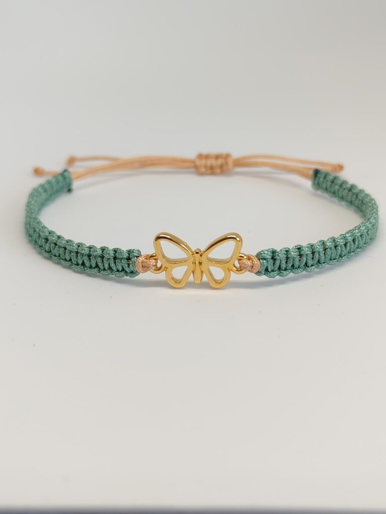 Two-Tone Butterfly - Mint Green